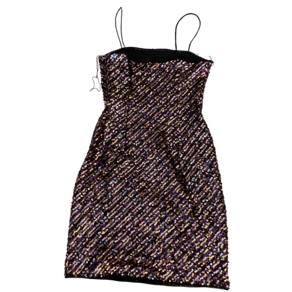 Aidan Mattox Sequin Mini Dress (24) - Picture 4 of 7